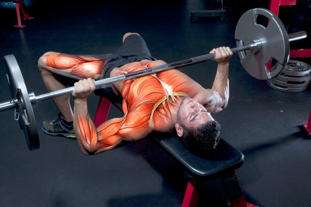 breaking bench press sticking points